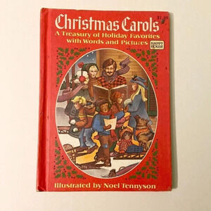Vintage 1981 Christmas Carols A Treasury of Holiday Favorites Noel  Tennyson